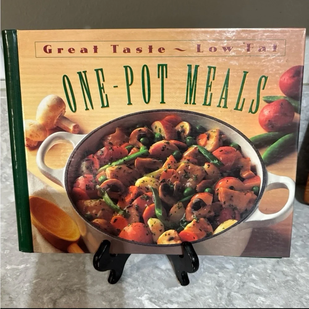 Time-Life Lot of Four “Great Taste-Low Fat” Spiral Cookbooks